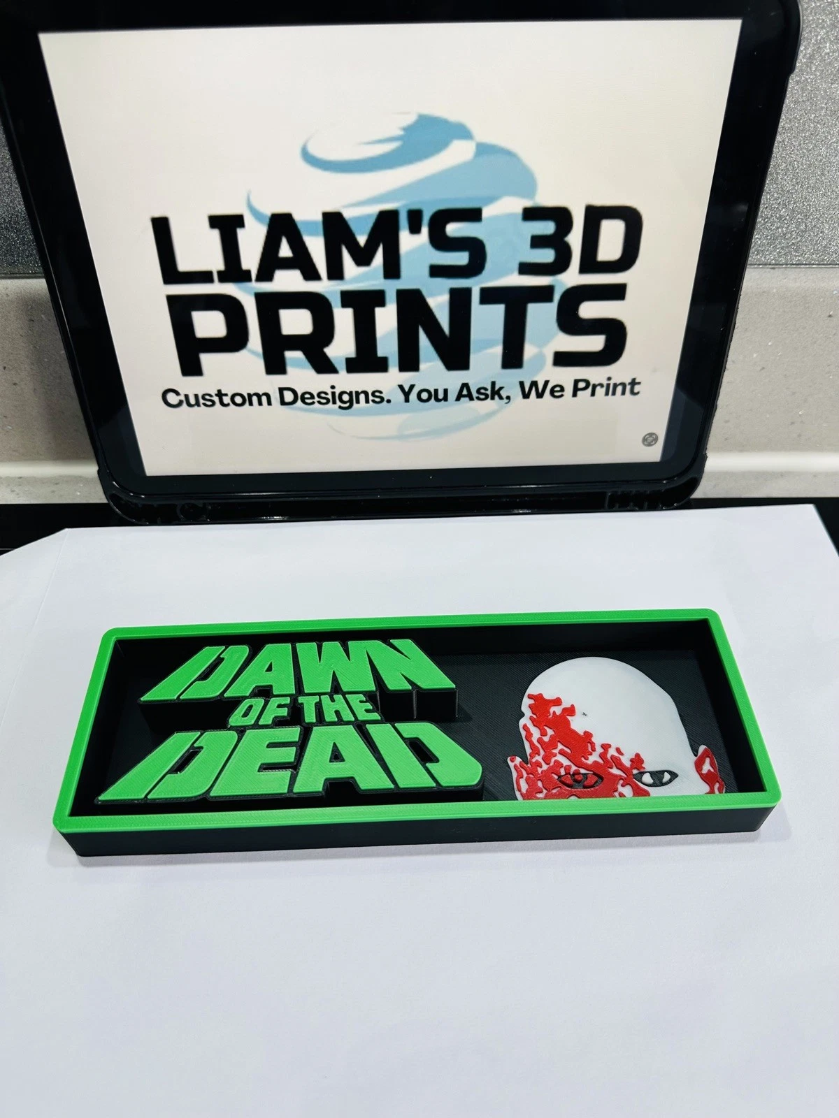 Decorative The dawn of the dead Film Logo Sign Display Cinema S 17.5cm L22cm