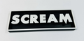 Decorative Scream Logo Sign Display Cinema small 17.5cm Large 22cm