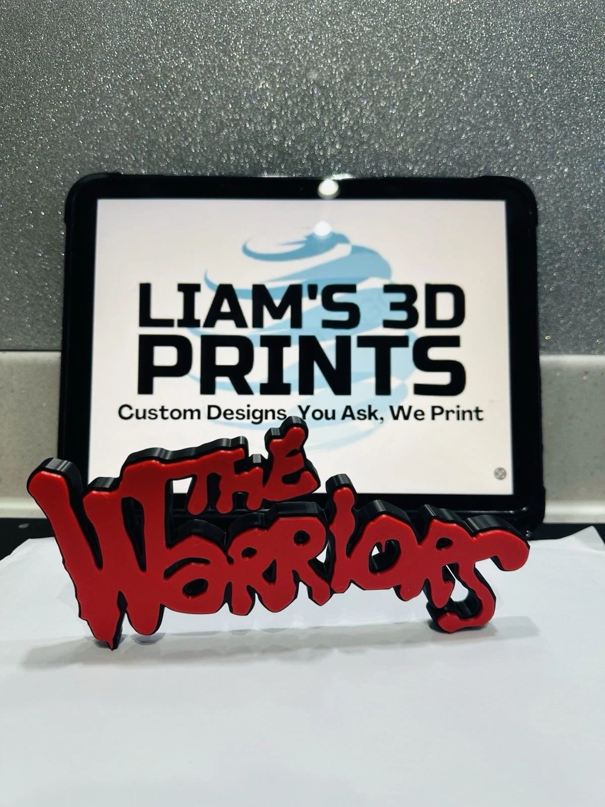 Decorative The Warriors Film Self Standing logo display pops Room