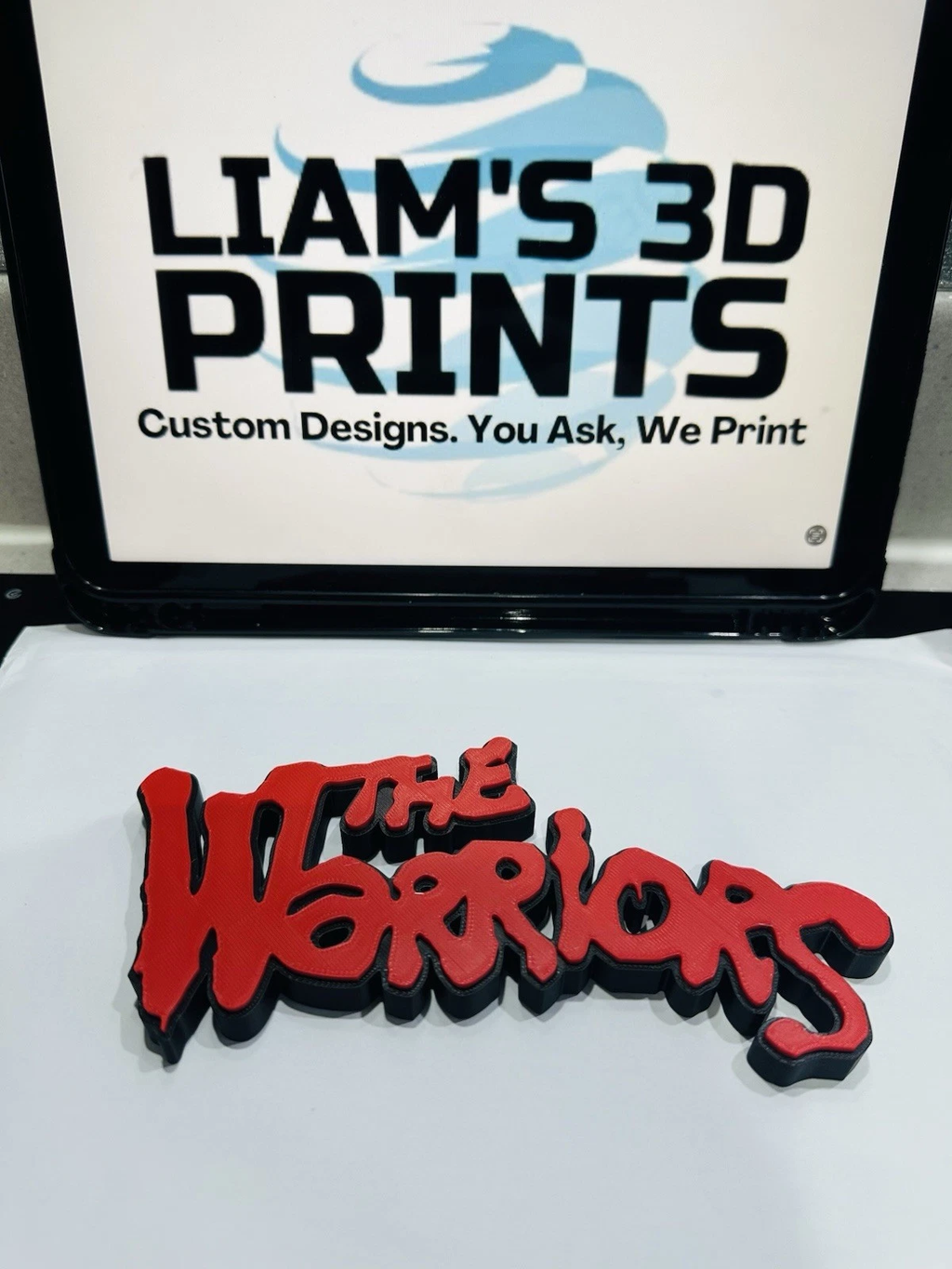 Decorative The Warriors Film Self Standing logo display pops Room