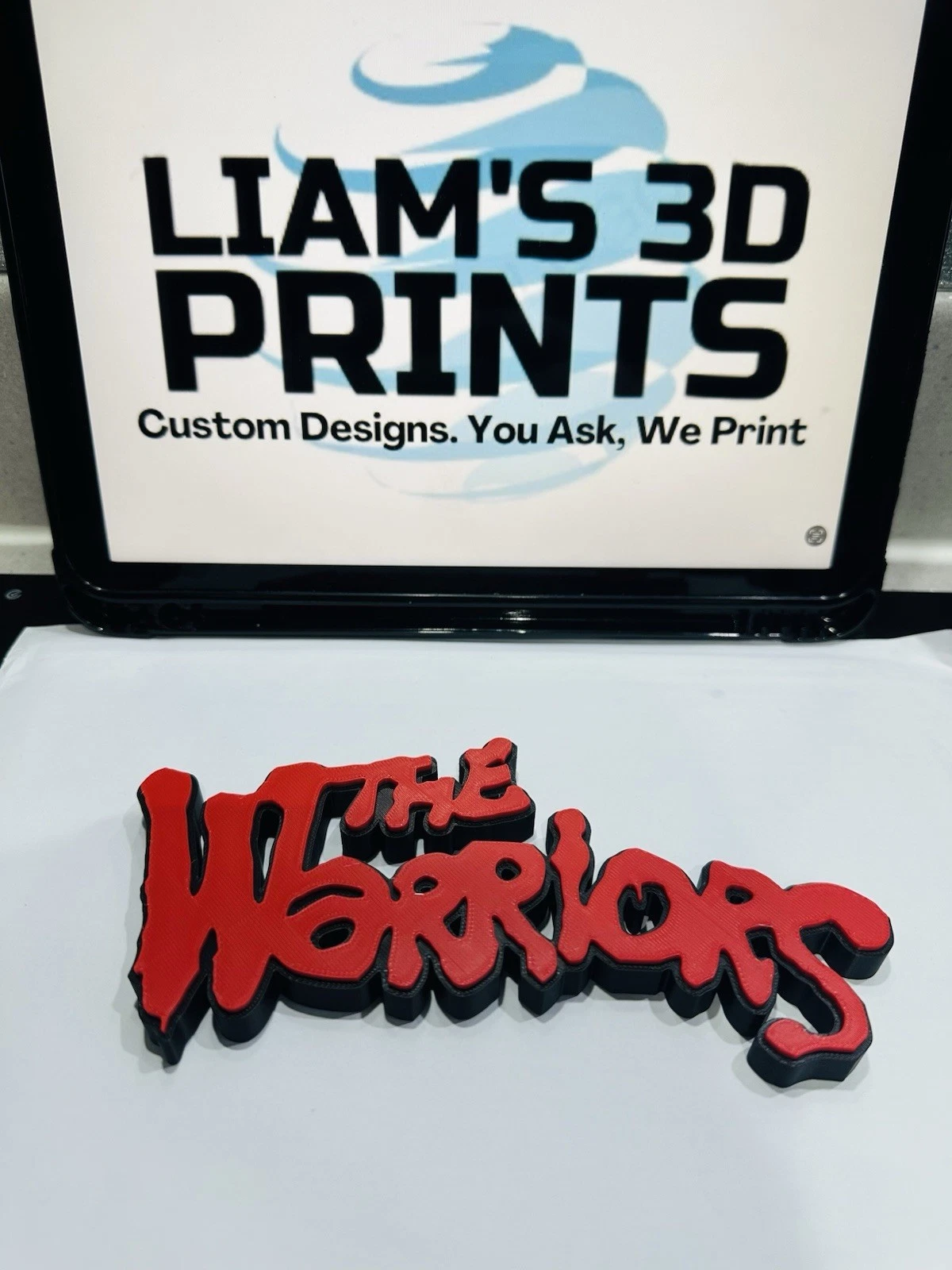 Decorative The Warriors Film Self Standing logo display pops Room