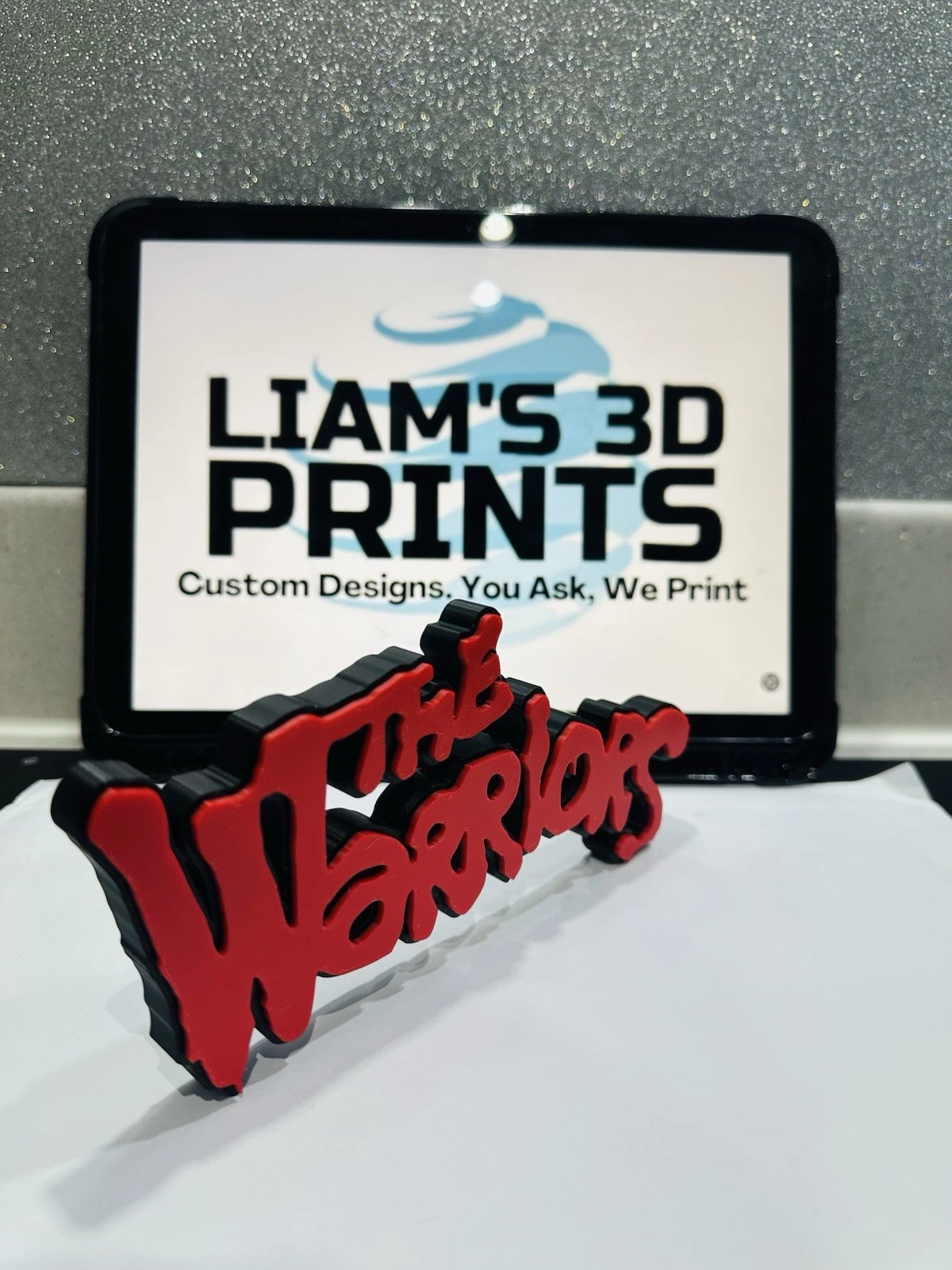 Decorative The Warriors Film Self Standing logo display pops Room