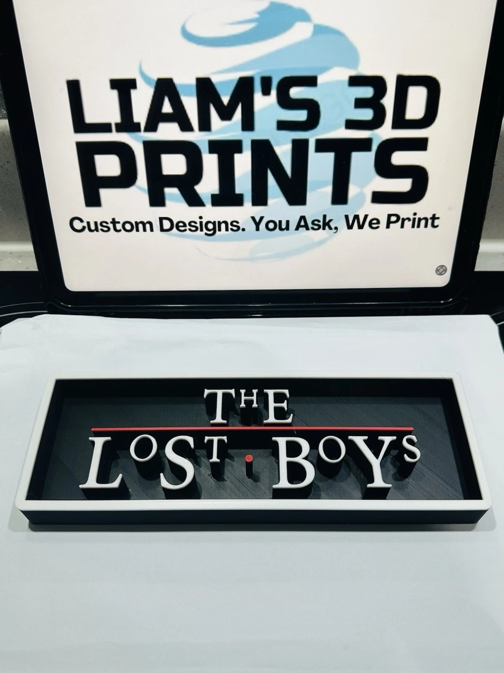 Decorative The Lost Boys Film Logo Sign Display Cinema small 17.5cm Large 22cm