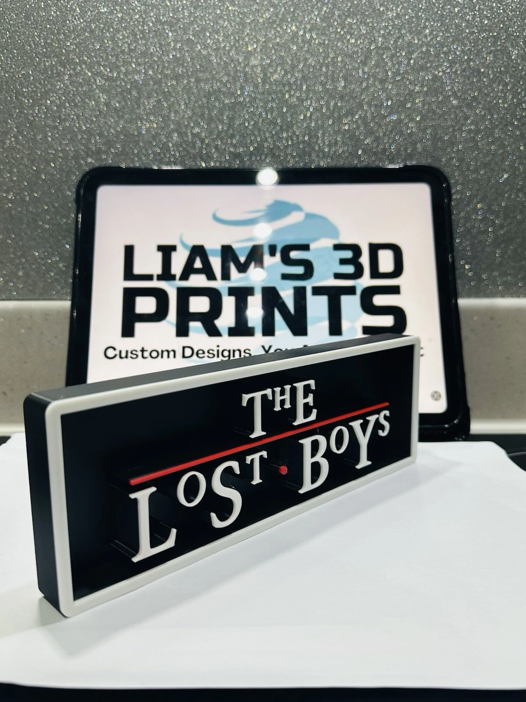 Decorative The Lost Boys Film Logo Sign Display Cinema small 17.5cm Large 22cm
