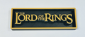 Decorative The Lord Of The Rings Film Logo Sign Display Cinema s 17.5cm L 22cm