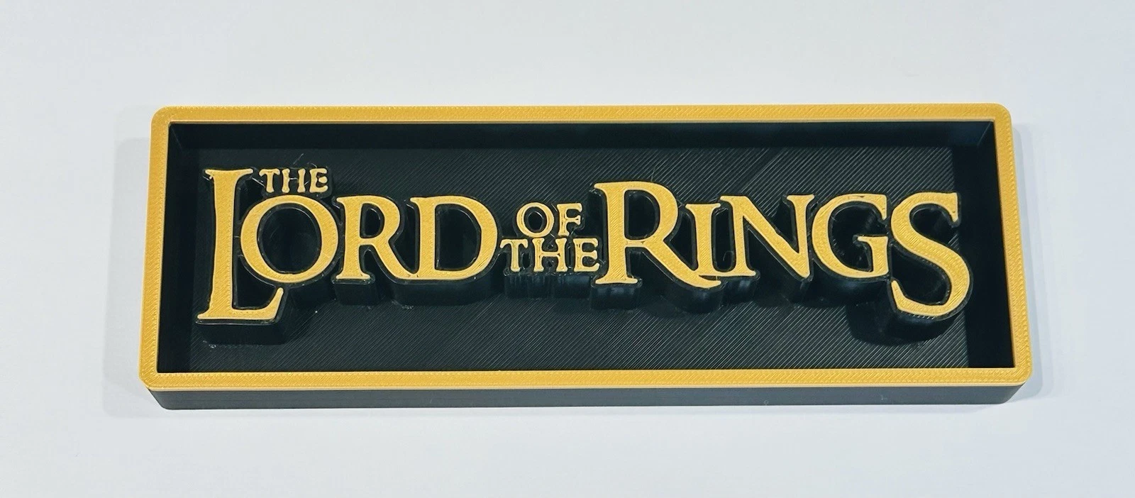Decorative The Lord Of The Rings Film Logo Sign Display Cinema s 17.5cm L 22cm