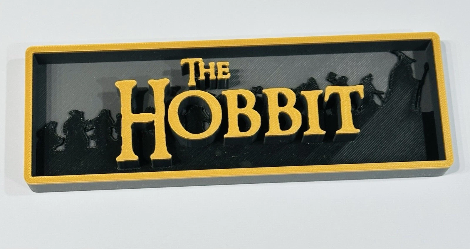 Decorative The Hobbit Film Logo Sign Display Cinema s 17.5cm L 22cm