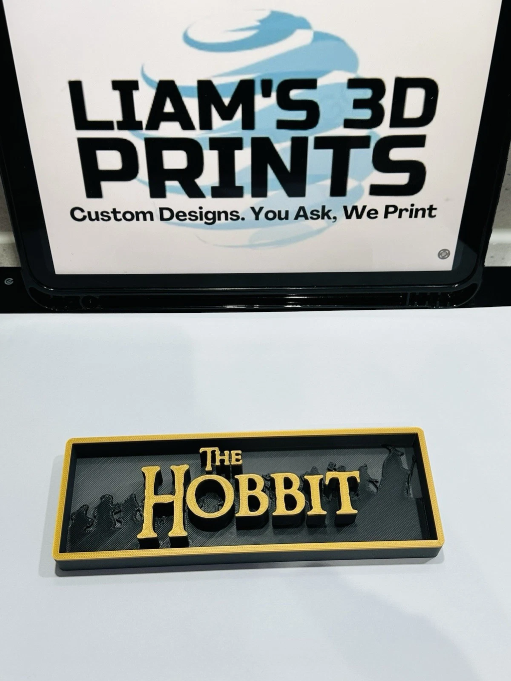 Decorative The Hobbit Film Logo Sign Display Cinema s 17.5cm L 22cm