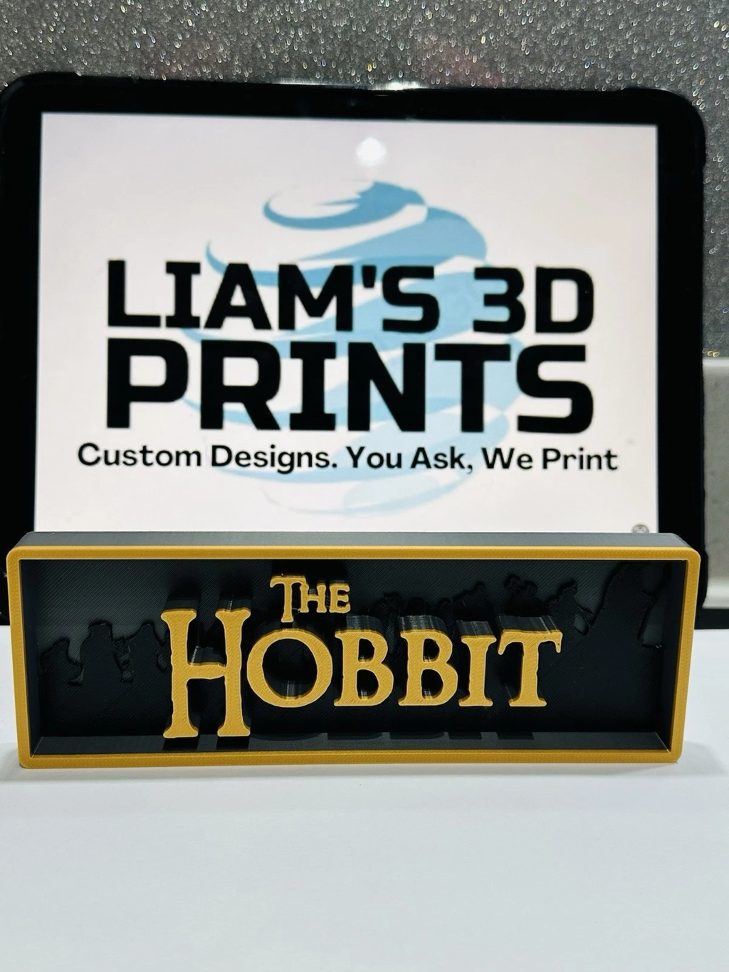 Decorative The Hobbit Film Logo Sign Display Cinema s 17.5cm L 22cm