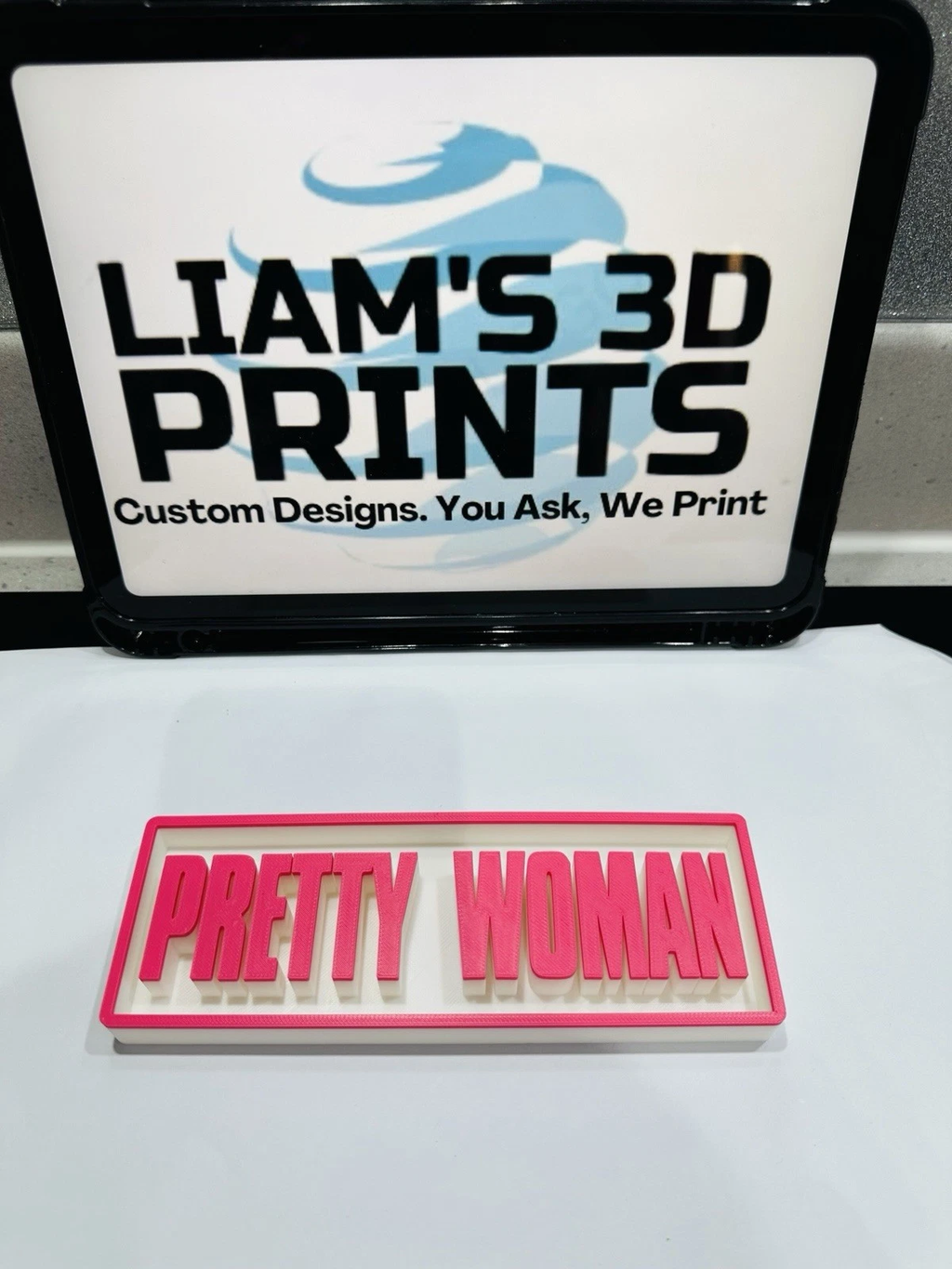Decorative Pretty Woman Film Logo Sign Display Cinema s17.5cm L22cm