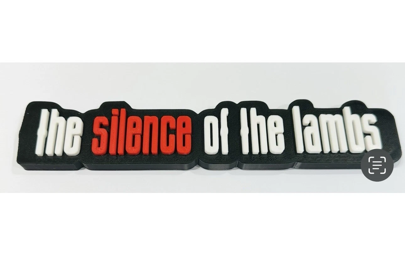 Decorative Silence of the Lambs Film logo Sign Display Pops