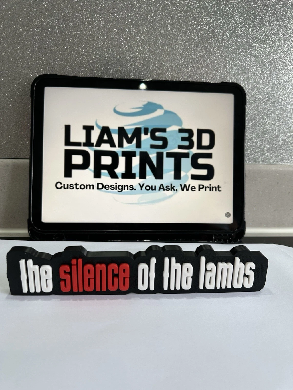 Decorative Silence of the Lambs Film logo Sign Display Pops