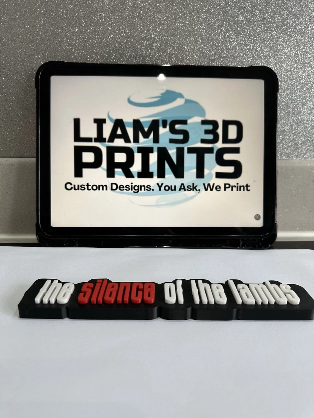 Decorative Silence of the Lambs Film logo Sign Display Pops