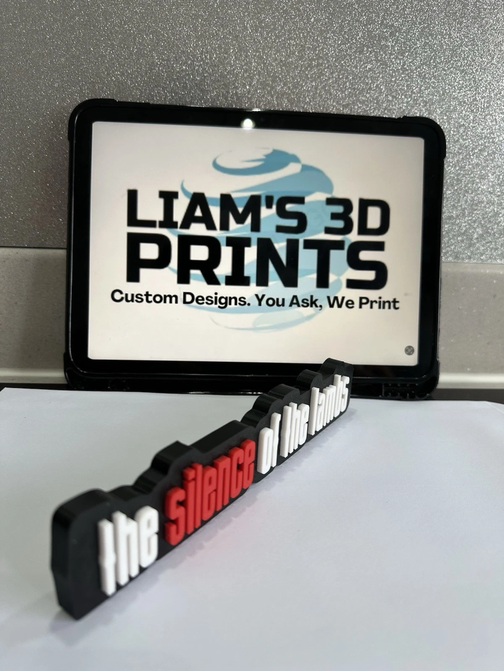 Decorative Silence of the Lambs Film logo Sign Display Pops