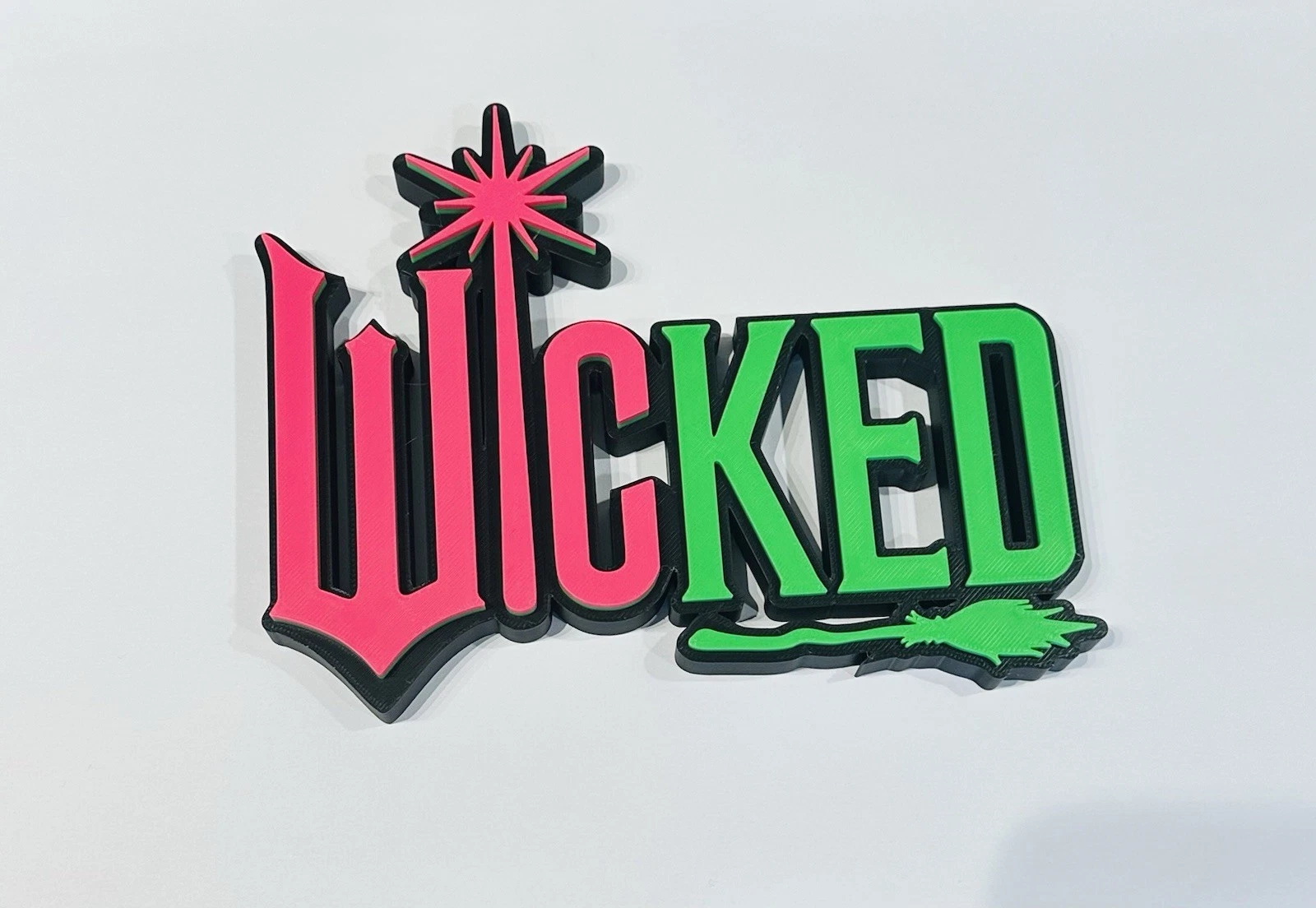 Decorative Wicked Wizard Of Oz Film Room Sign Display Logo Pops