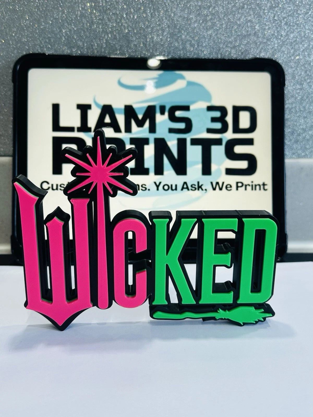 Decorative Wicked Wizard Of Oz Film Room Sign Display Logo Pops