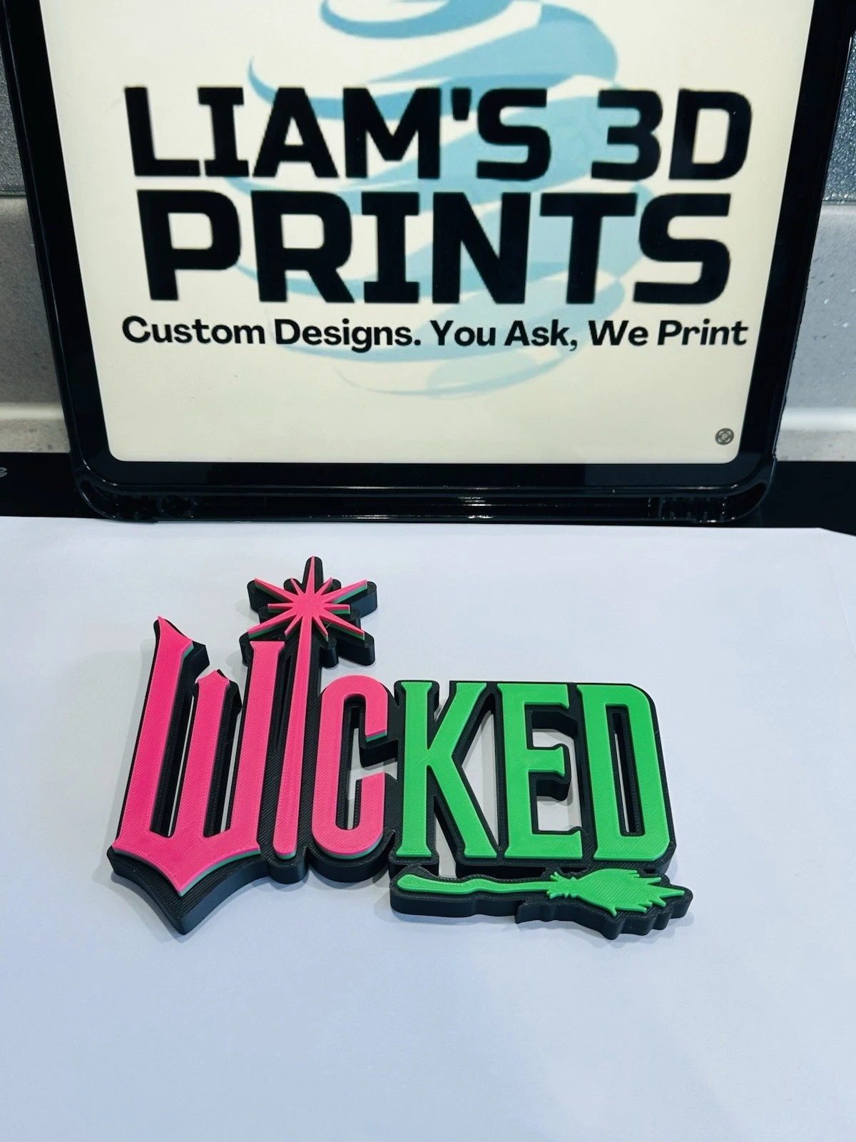 Decorative Wicked Wizard Of Oz Film Room Sign Display Logo Pops