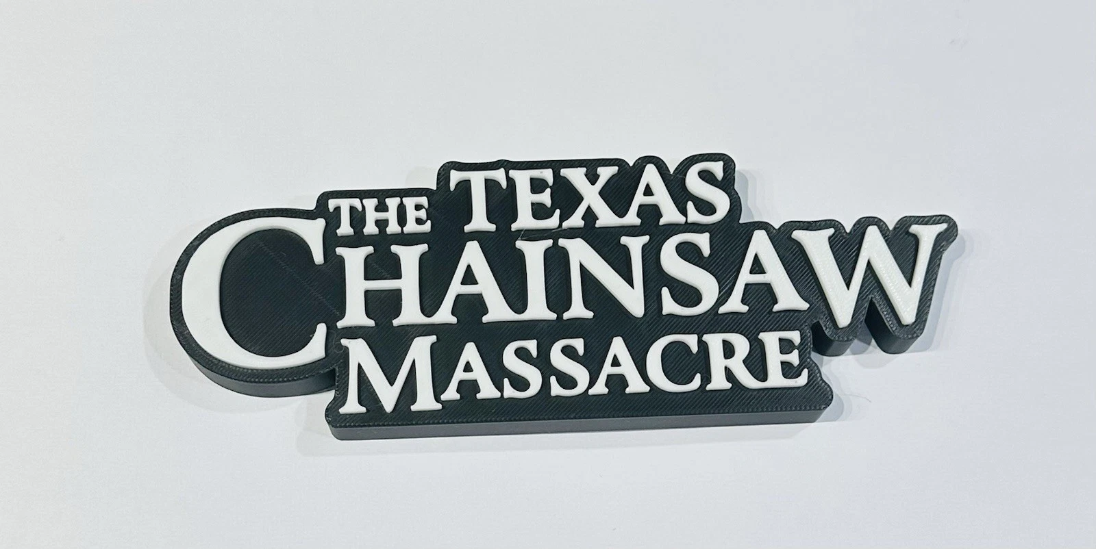 Decorative Texas Chainsaw Massacre Film Self Standing logo display pops Horror