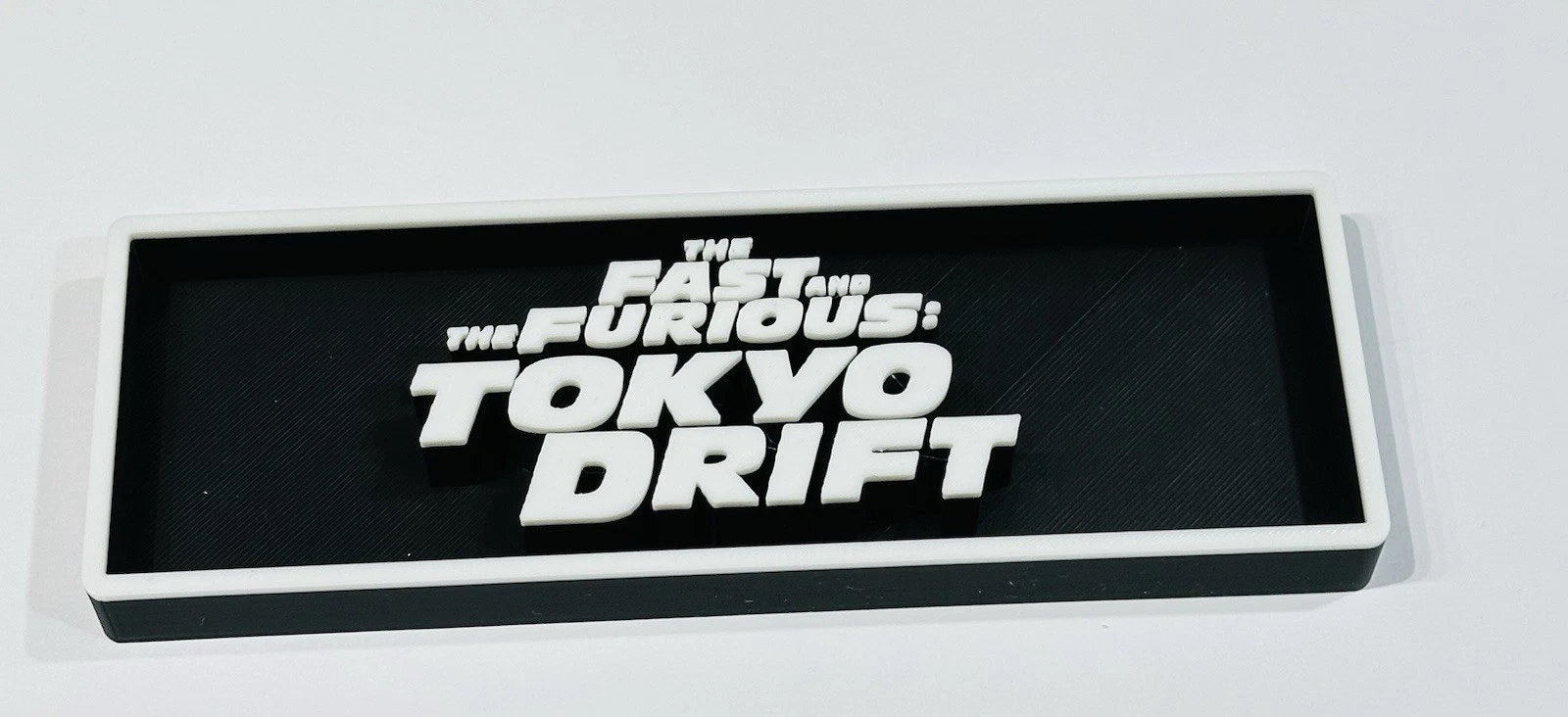 Decorative Fast and Furious Tokyo Drift Film Logo Display Cinema S17.5cm L 22cm