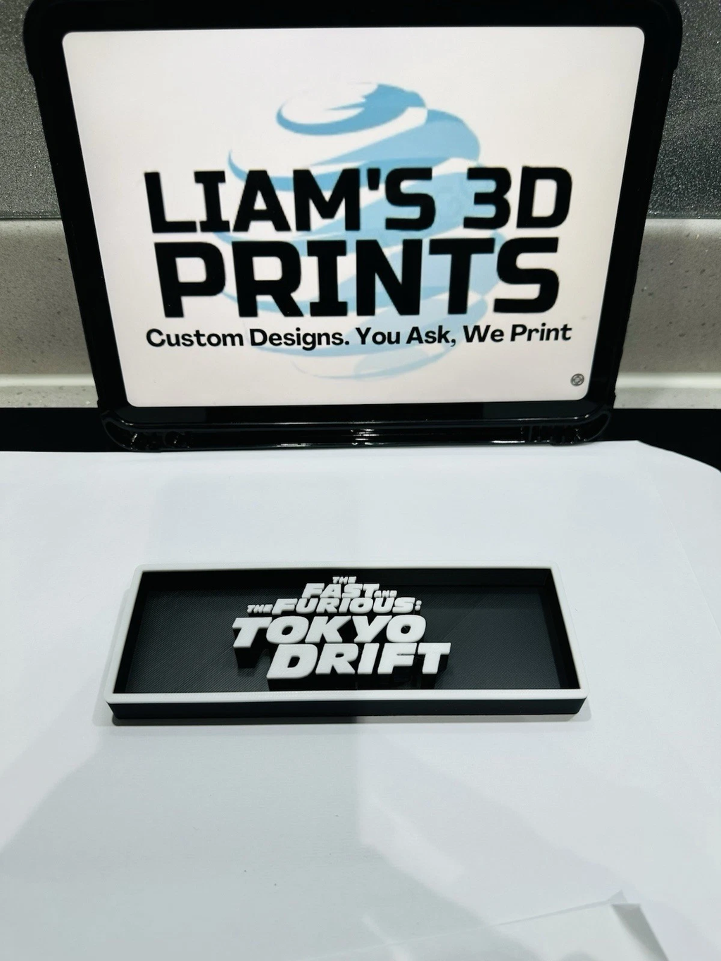 Decorative Fast and Furious Tokyo Drift Film Logo Display Cinema S17.5cm L 22cm
