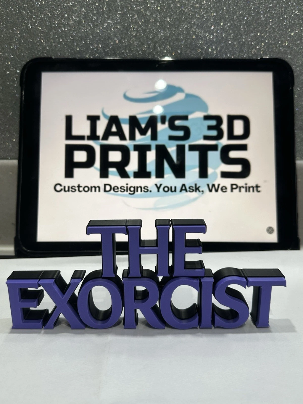 Decorative The Exorcist Film TV logo Sign Display Pops Horror
