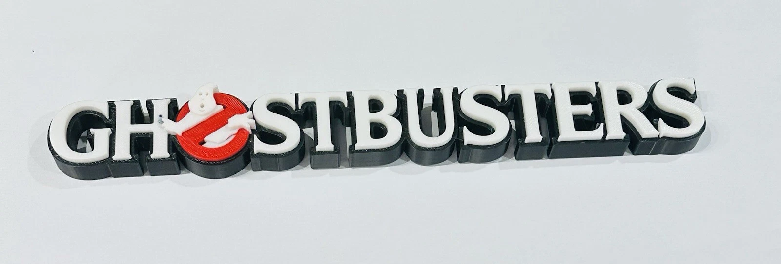Decorative Ghostbusters movie self standing 3D Logo Cinema Room Sign Display
