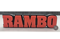 Decorative Rambo First Blood Film TV logo Sign Display Pops