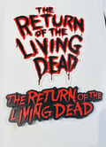 Decorative Return Of The Living Dead Film Logo Sign Display Cinema