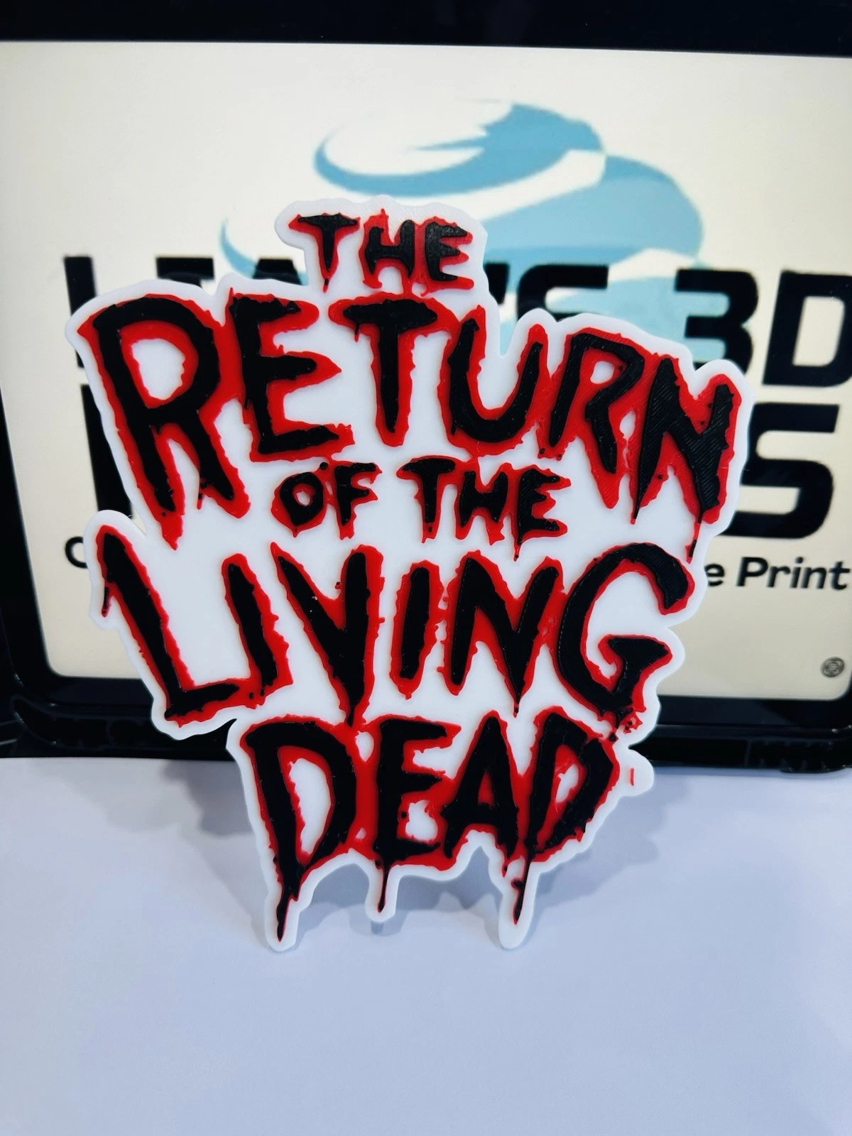 Decorative Return Of The Living Dead Film Logo Sign Display Cinema
