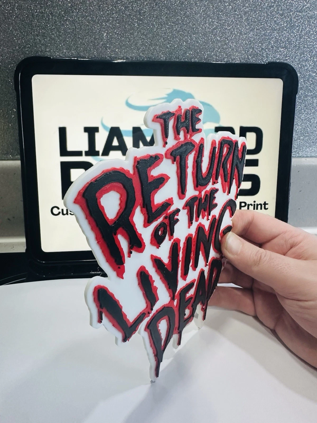 Decorative Return Of The Living Dead Film Logo Sign Display Cinema
