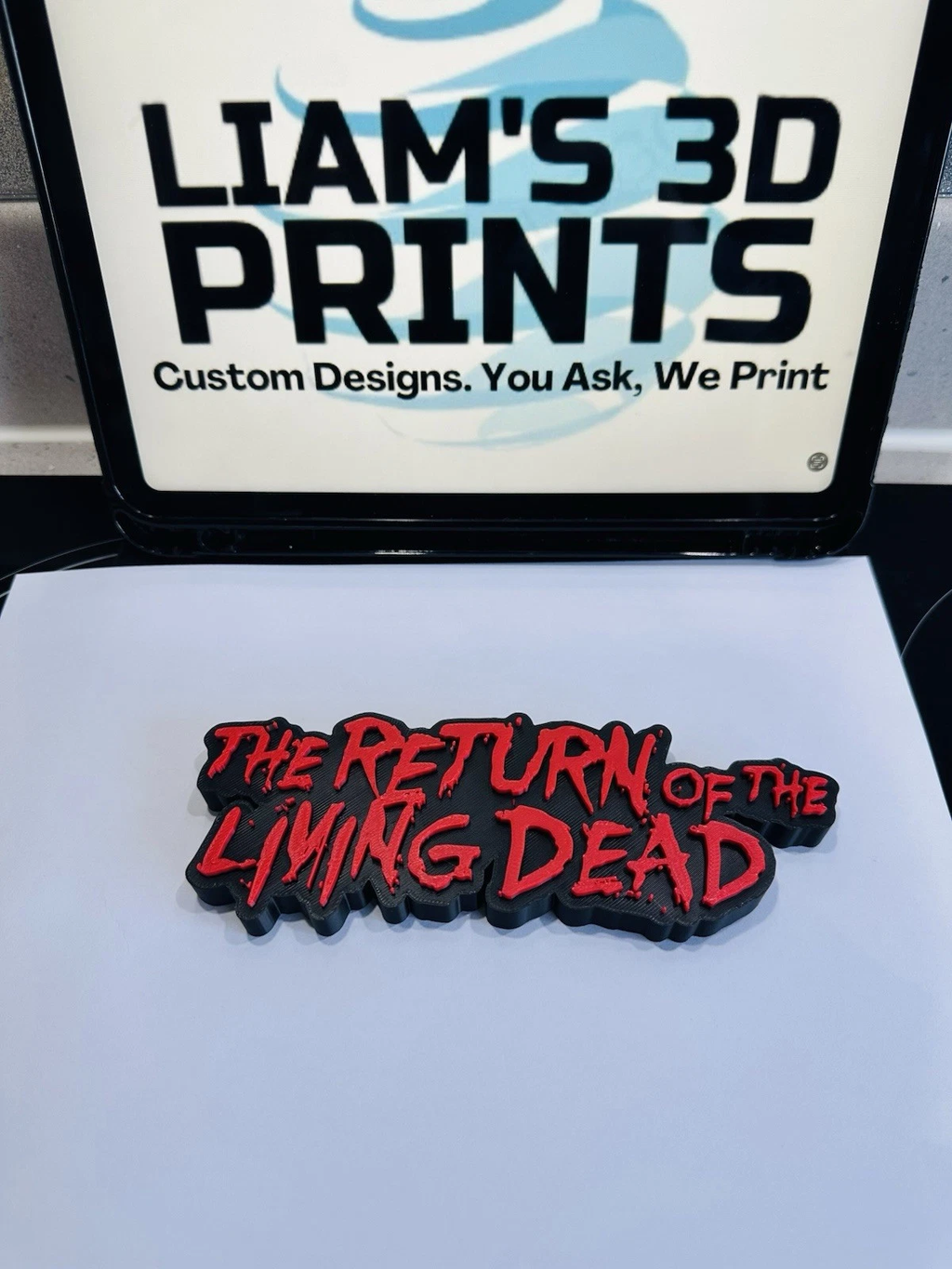 Decorative Return Of The Living Dead Film Logo Sign Display Cinema