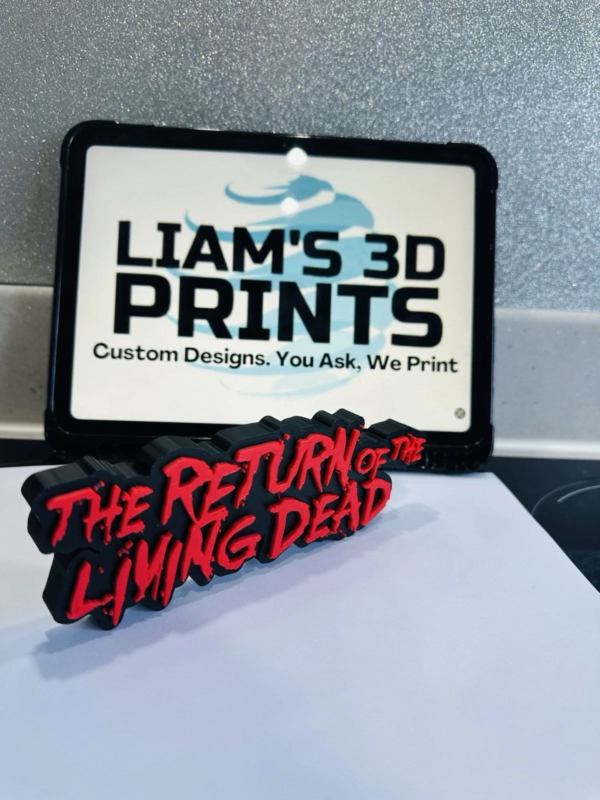 Decorative Return Of The Living Dead Film Logo Sign Display Cinema