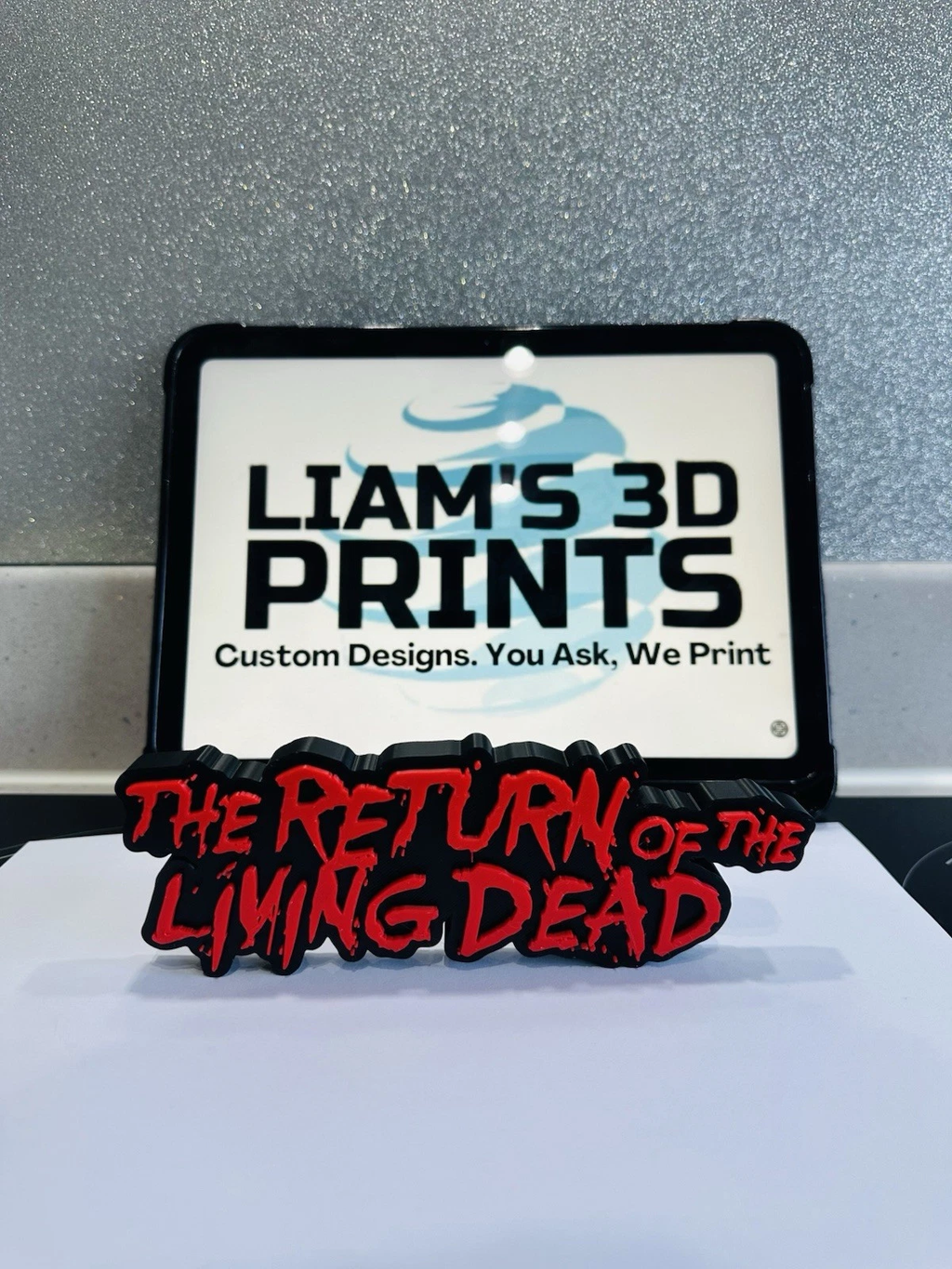 Decorative Return Of The Living Dead Film Logo Sign Display Cinema