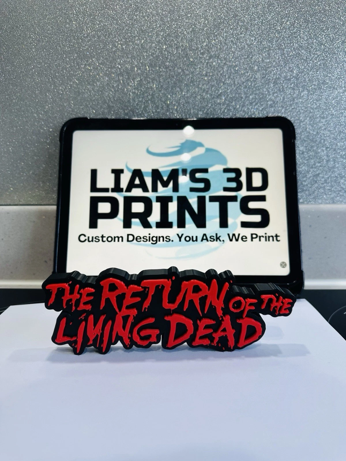 Decorative Return Of The Living Dead Film Logo Sign Display Cinema