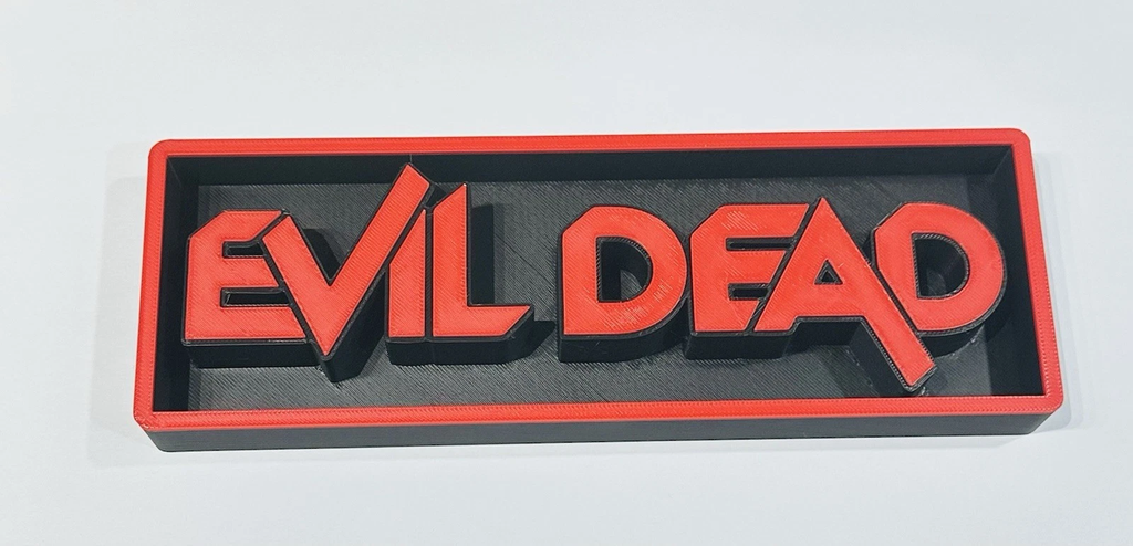 Decorative The Evil Dead Film Logo Sign Display Cinema small 17.5cm Large 22cm