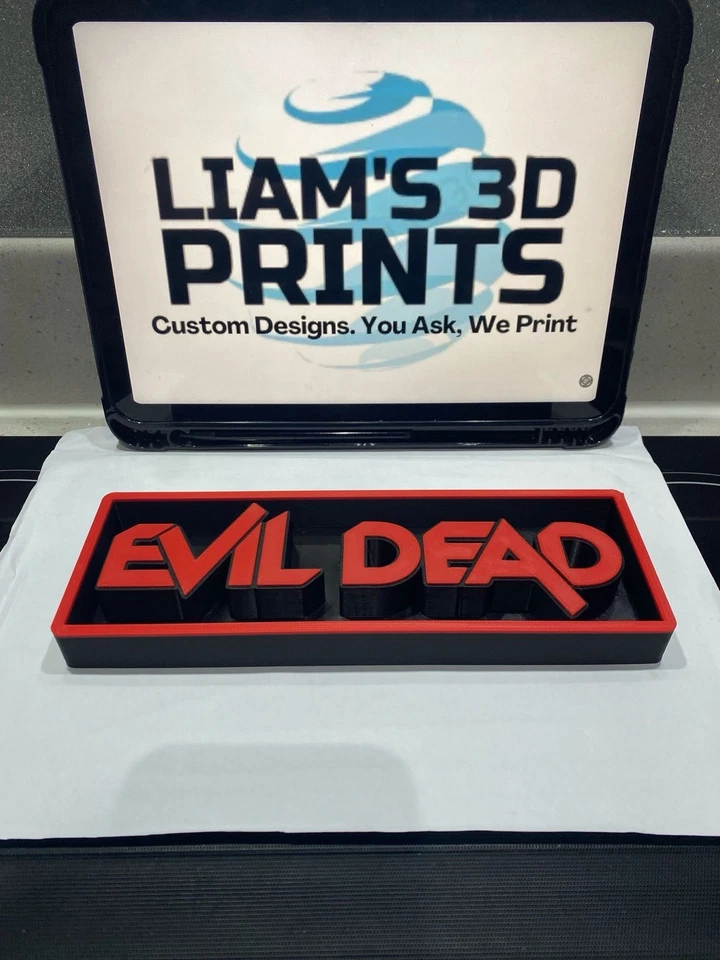Decorative The Evil Dead Film Logo Sign Display Cinema small 17.5cm Large 22cm