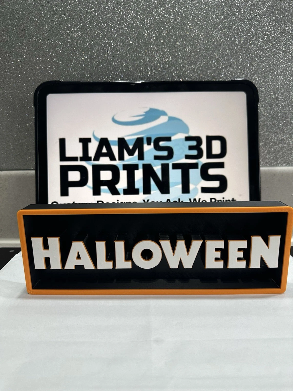 Decorative Halloween Film Logo Sign Display Cinema small 17.5cm Large 22cm