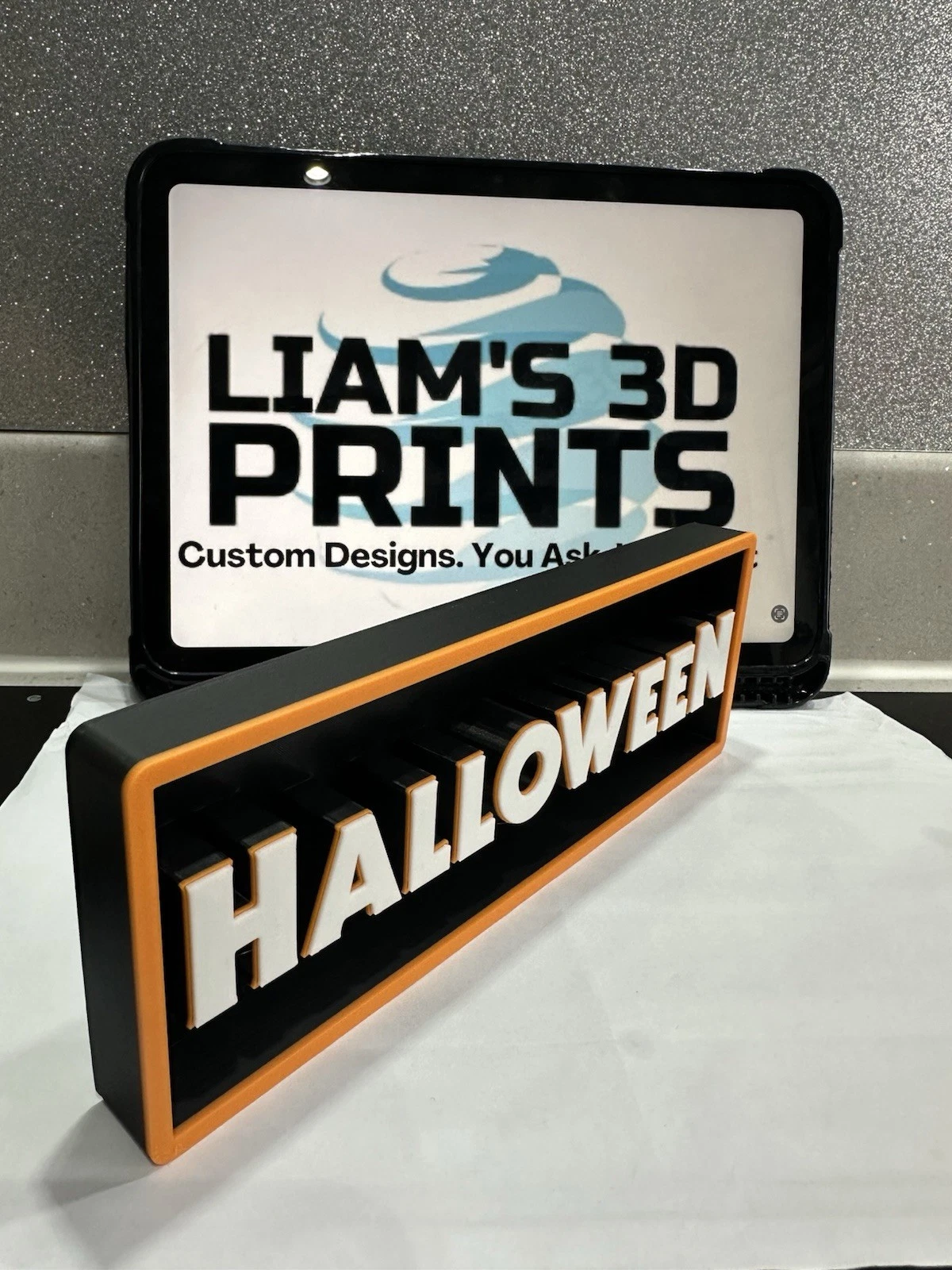 Decorative Halloween Film Logo Sign Display Cinema small 17.5cm Large 22cm