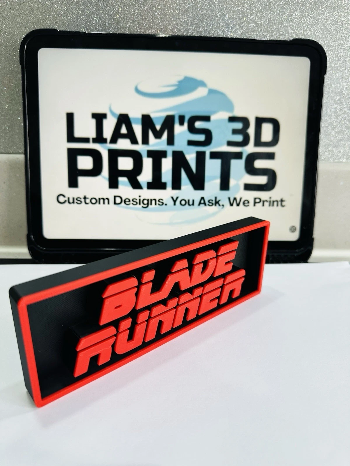 Decorative Blade Runner Film Logo Sign Display Cinema s17.5cm L22cm