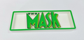 Decorative The Mask Film Logo Sign Display Cinema small 17.5cm Large 22cm