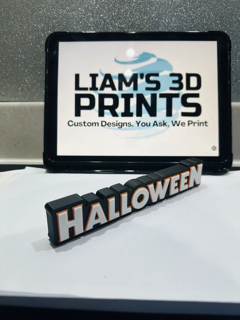 Decorative Halloween 1 2 3 Film Logo Sign Display Cinema Horror Michael Myers