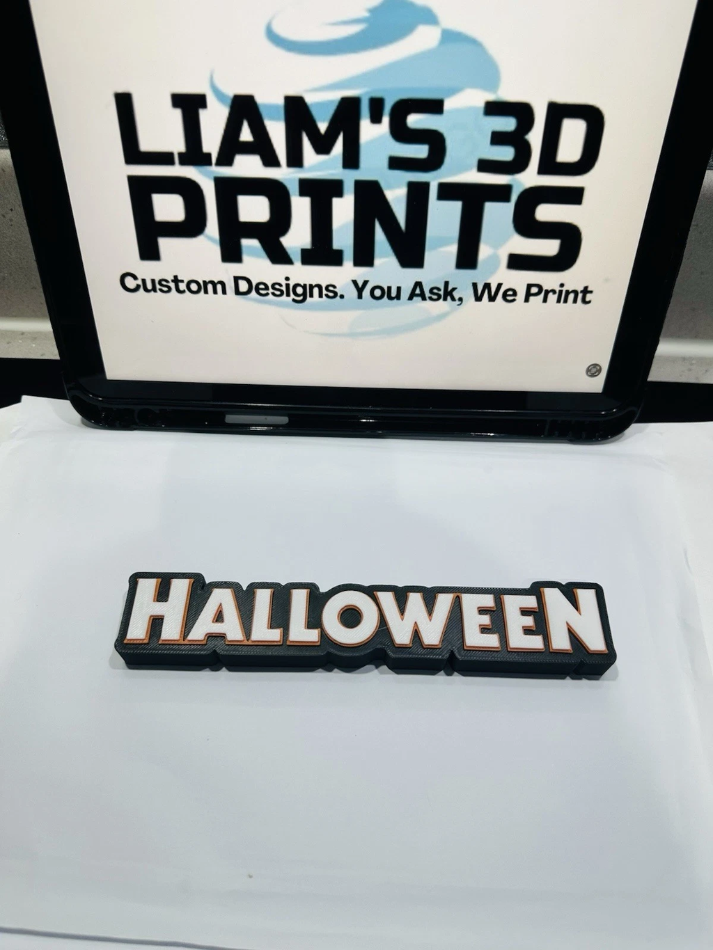 Decorative Halloween 1 2 3 Film Logo Sign Display Cinema Horror Michael Myers