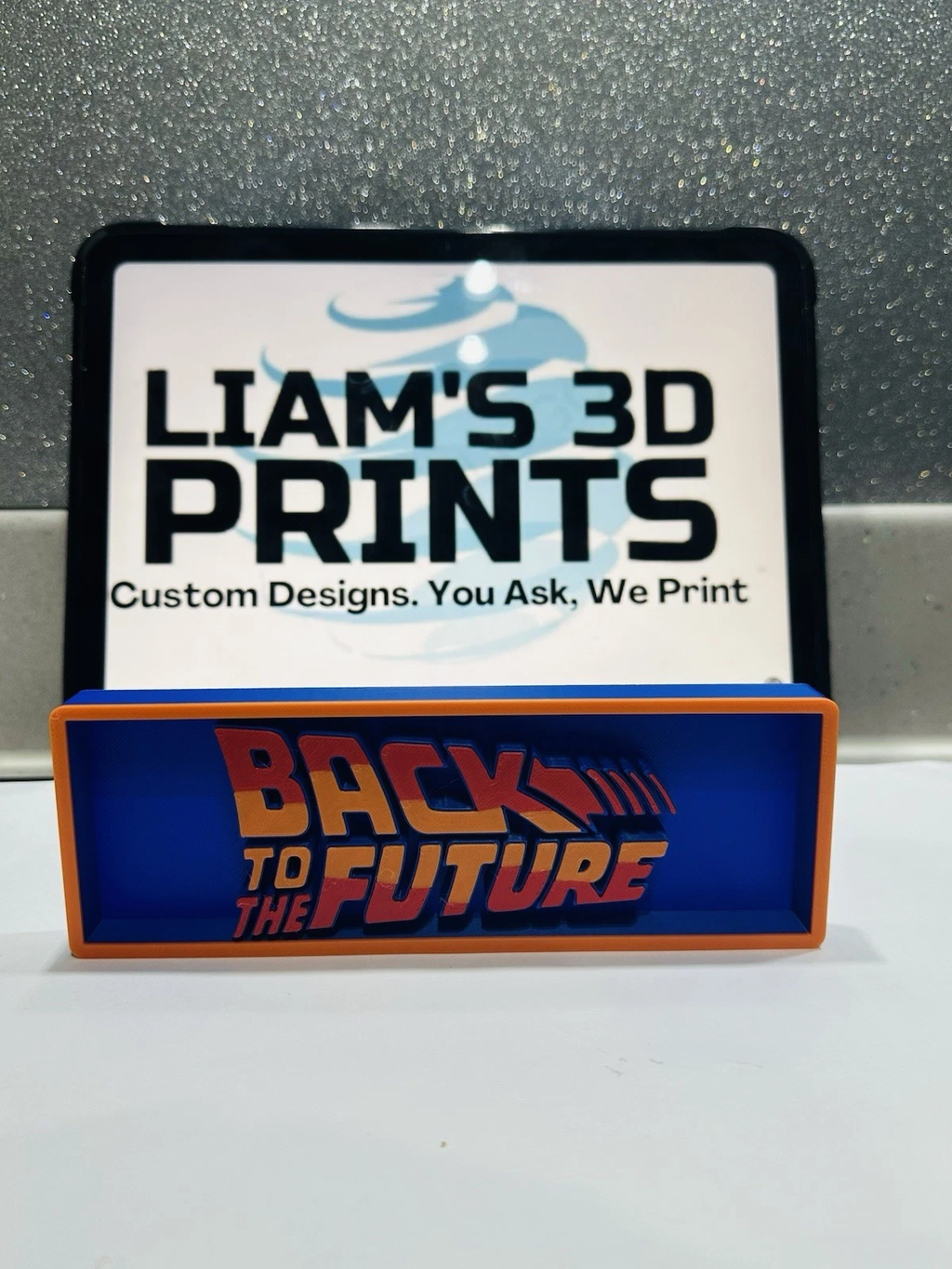 Decorative Back To The Future BTTF Film Logo Sign Display Cinema s17.5cm L 22cm