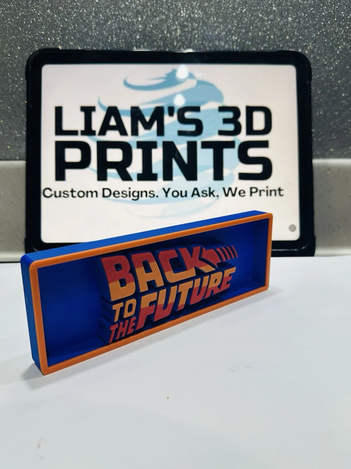 Decorative Back To The Future BTTF Film Logo Sign Display Cinema s17.5cm L 22cm