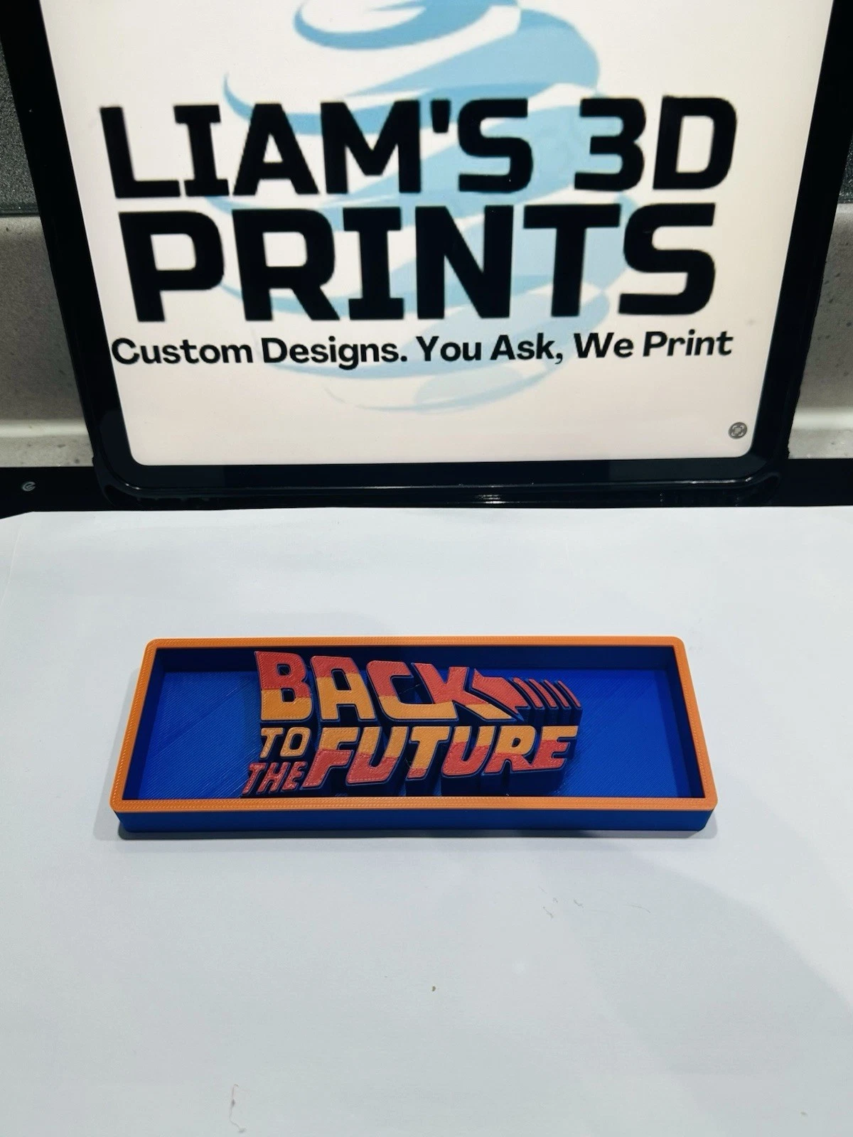 Decorative Back To The Future BTTF Film Logo Sign Display Cinema s17.5cm L 22cm