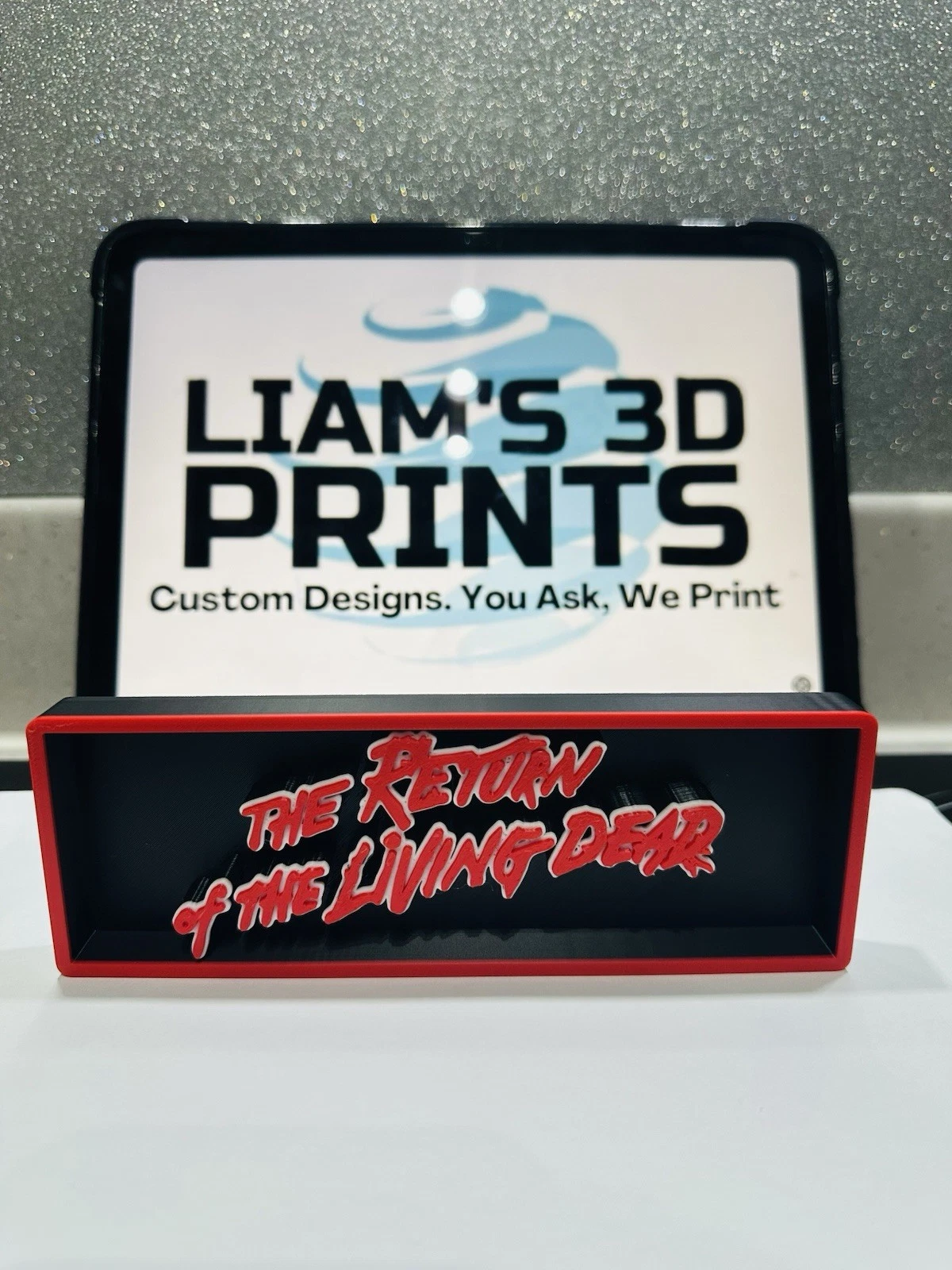 Decorative The Return of the Living Dead Film Sign Display Box S 17.5cm L 22cm
