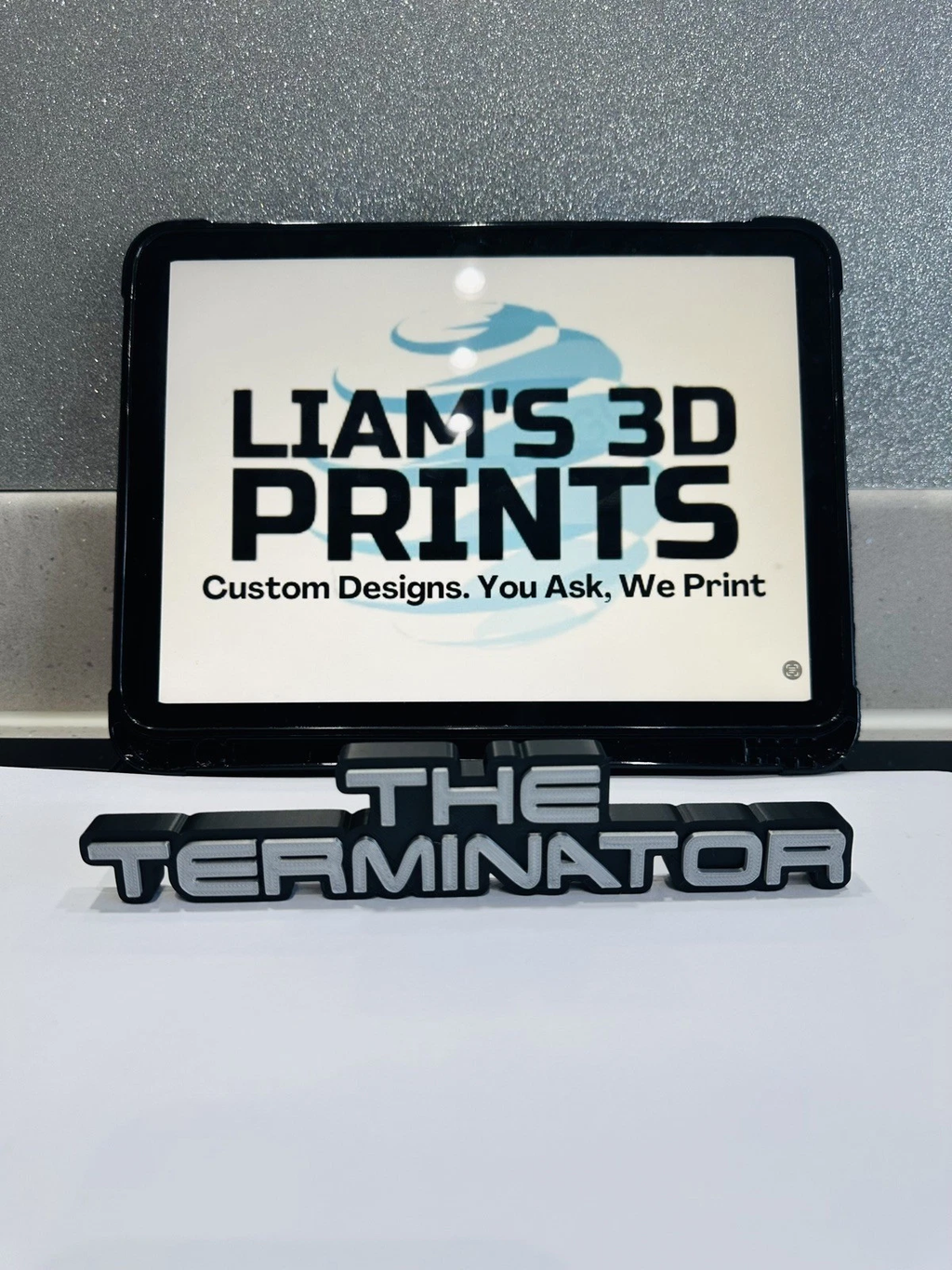 Decorative Terminator Film TV Self Standing logo Sign Display Pops