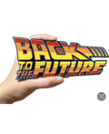 Decorative Back to the Future BTTF Sign Display two sizes small 16cm Large 25cm