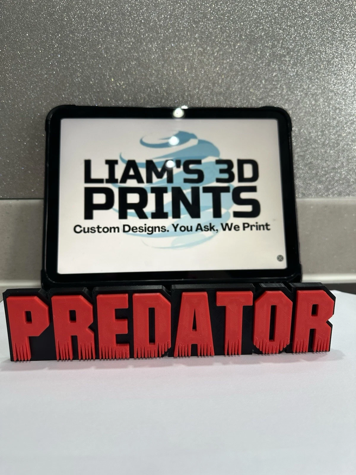 Decorative Predator Film Logo Word Sign Room Display Pops