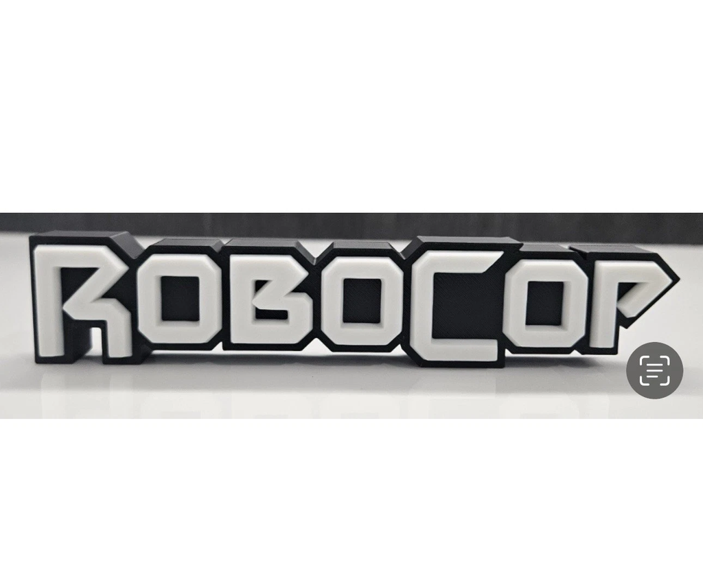 Decorative Robocop Film TV logo Sign Display Pops